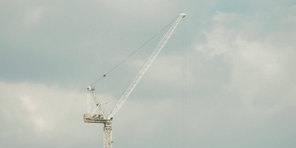 highrise construction building crane scaled